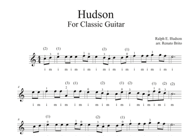 Hudson (arr. Renato Brito)
