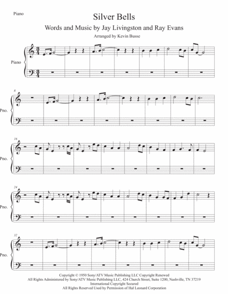 Silver Bells (arr. Kevin Busse)
