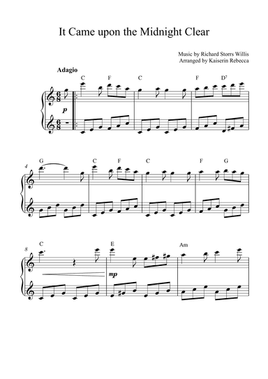 It Came upon the Midnight Clear (Music box version) (arr. Kaiserin Rebecca)