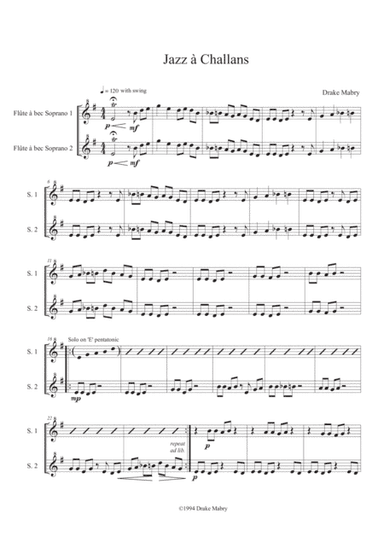 Jazz à Challans (recorders)