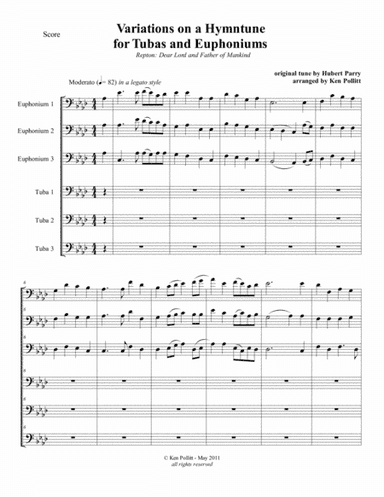 Repton Hymntune for Low Brass (arr. Ken Pollitt)