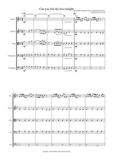 Can You Feel The Love Tonight (arr. Vinicius Louzada)