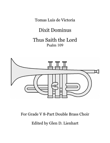 Dixit Dominus (arr. Glen D. Lienhart)