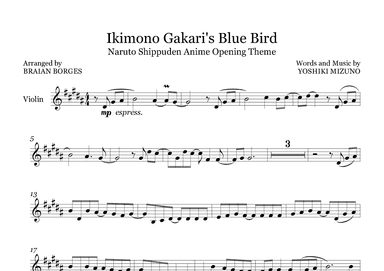 Ikimono Gakari's Blue Bird (arr. Braian Borges)