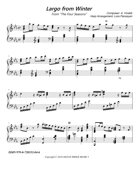 Four Seasons (arr. Lora Panosyan)