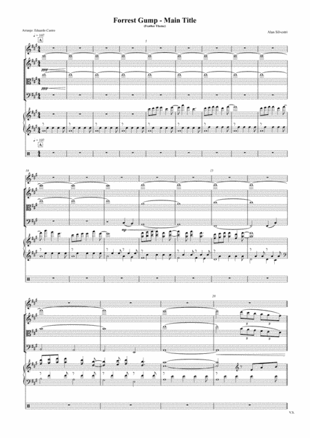 I'm Forrest... Forrest Gump (arr. Eduardo Castro)
