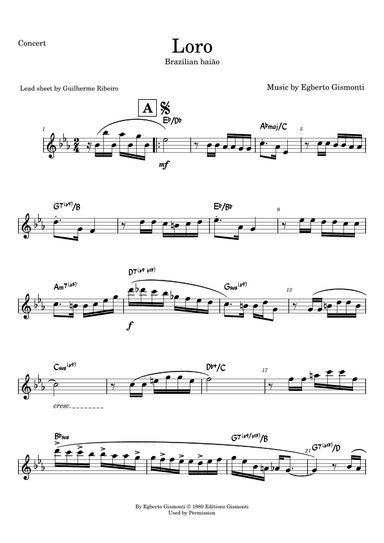 Loro (arr. Guilherme Ribeiro)