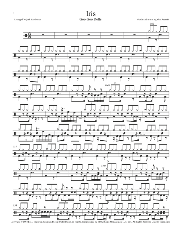 Iris (arr. Josh Kastleman)