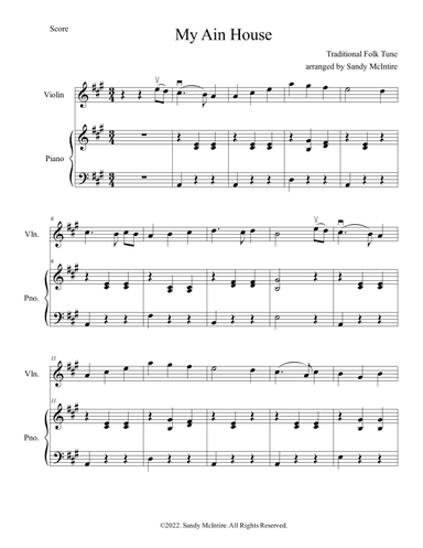 My Ain Home (arr. arranged by Sandy McIntire)