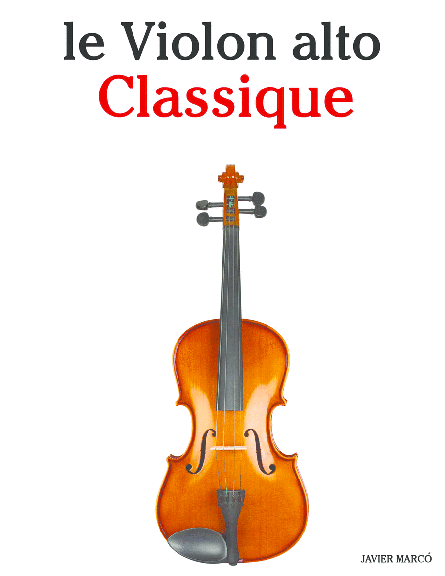 Le Violon alto Classique (arr. Javier Marcó)