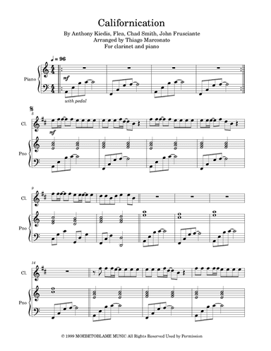 Californication (arr. Thiago Marconato)