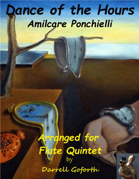 Dance of the Hours for Flute Quintet (arr. Darrell Goforth)