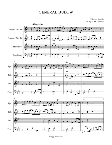 General Bulow (arr. Nick Lacanski)