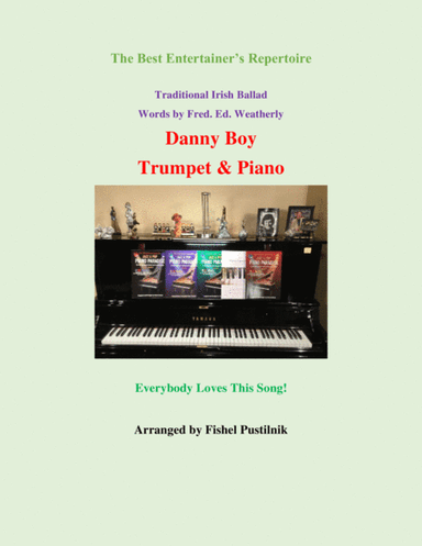 "Danny Boy"-Piano Background for Trumpet and Piano (arr. Fishel Pustilnik)