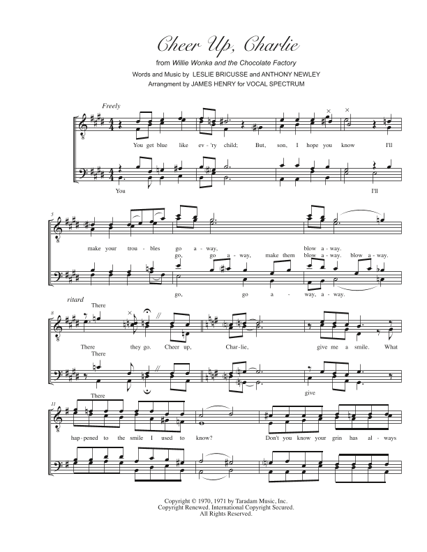 Cheer Up, Charlie (arr. James Henry)