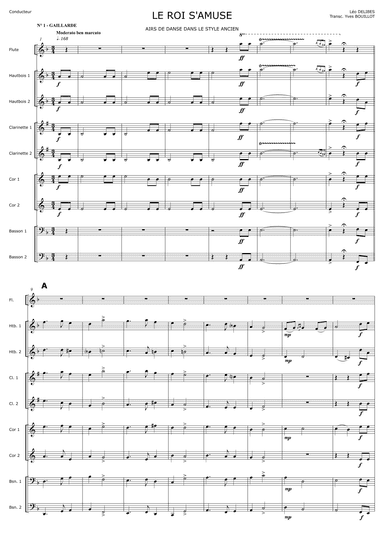 Le Roi S'Amuse (arr. Yves Bouillot)