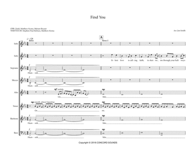 I Will Find You (arr. Jon Smith)