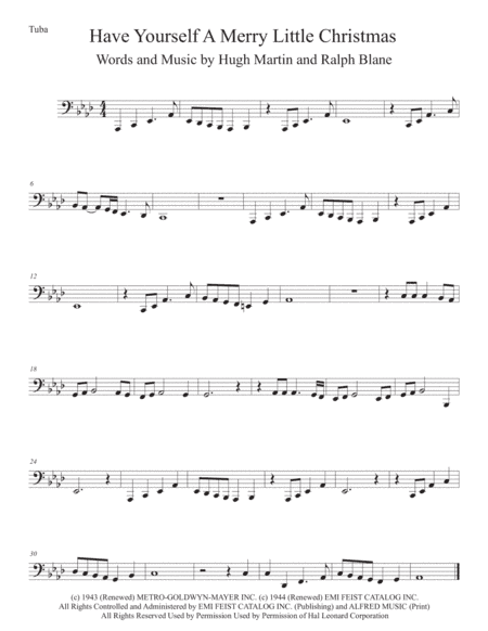 Have Yourself A Merry Little Christmas  from MEET ME IN ST. LOUIS (arr. Kevin Busse)