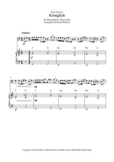 Koeniglich (arr. Kaiserin Rebecca)
