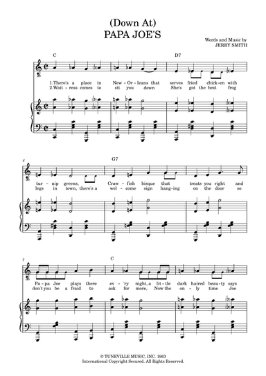 (Down At) PAPA JOE'S (arr. Ilya Yakovlev)