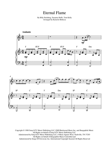Eternal Flame (arr. Kaiserin Rebecca)