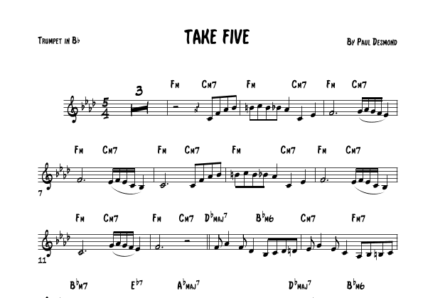 Take Five (arr. Leo Silva)