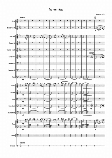 The First Noel (orchestra) (arr. Joseph)
