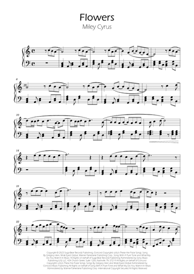 Flowers (arr. Ygor Nunes)