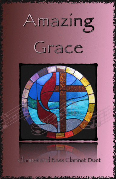 Amazing Grace, Gospel style for Clarinet and Bass Clarinet Duet (arr. David McKeown)