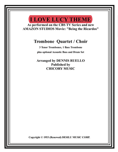 I Love Lucy (arr. Dennis Ruello)