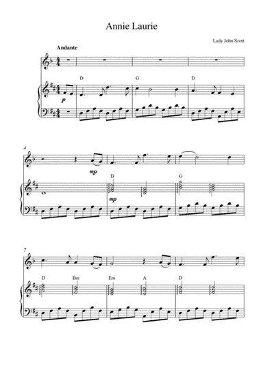 Annie Laurie (arr. Kaiserin Rebecca)