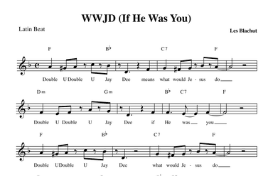 WWJD (If He Was You)