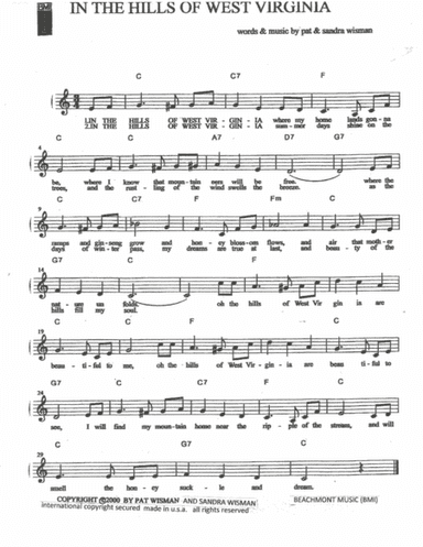 IN THE HILLS OF WEST VIRGINIA