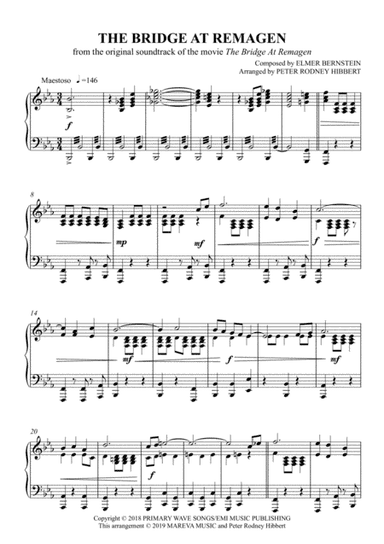 Bridge At Remagen (arr. Mareva Music (arranger: Peter Rodney Hibbert))