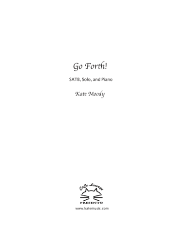 Go Forth!