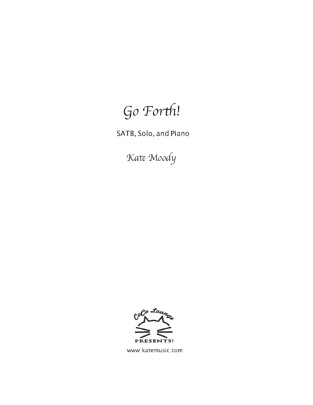Go Forth!