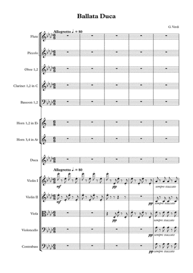 Rigoletto, Act I, Scene 1: Ballad. "Questa o quella per me pari sono" (Duca) (arr. Dmitry Ganin)