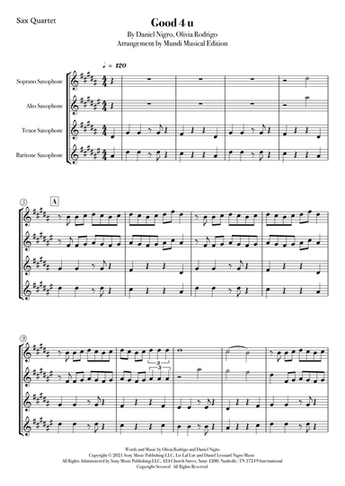 Good 4 U (arr. Mundi Musical Edition)