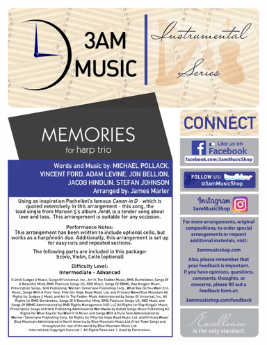 Memories (arr. James Marler)