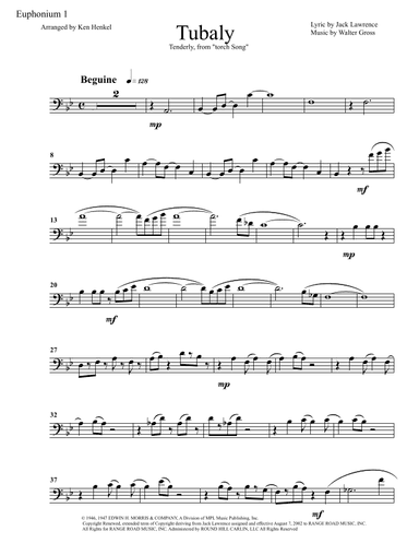 Tenderly (arr. Ken Henkel)