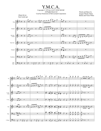 Y.M.C.A. (arr. Bandroom.com Publications)