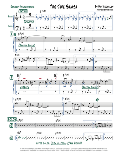 The Jive Samba (arr. Rob Ames)