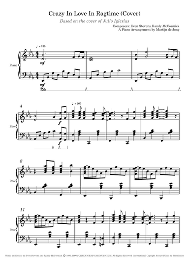Crazy In Love (arr. Martijn de Jong)