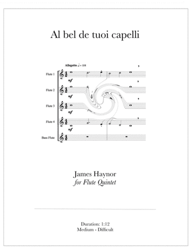 Al bel de tuoi capelli (arr. James Haynor)