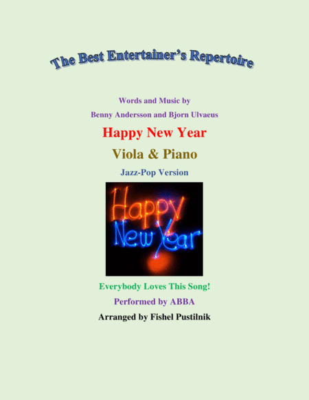 Happy New Year (arr. Fishel Pustilnik)