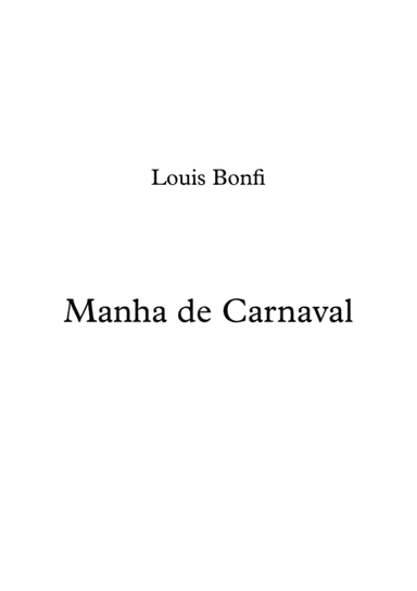 Manha de Carnaval (arr. Vasyl Falbota)