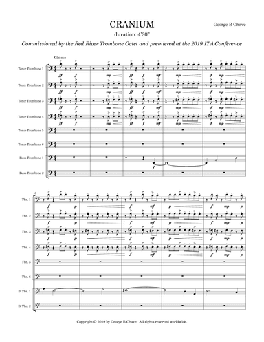 Cranium (for Trombone Octet)