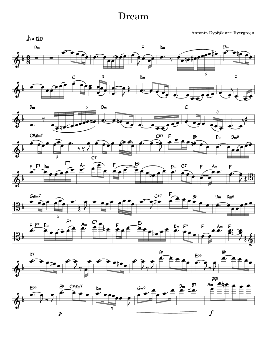 Dream (arr. Evergreen)