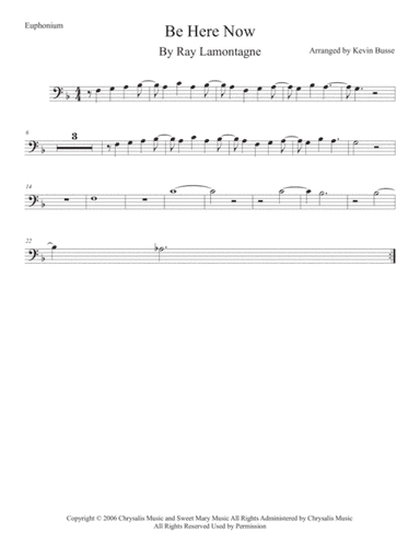 Be Here Now (arr. Kevin Busse)