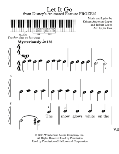 Let It Go (from Frozen) (arr. Joe Cox)